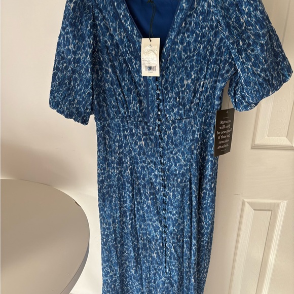 Tuckernuck Seaport Blue Dana Dress NWT - Picture 5 of 5